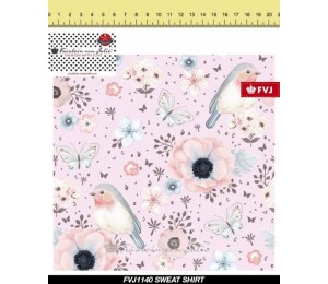 Sweat Wellnesssweat - Fräulein v. Julie Little bird told me rosa